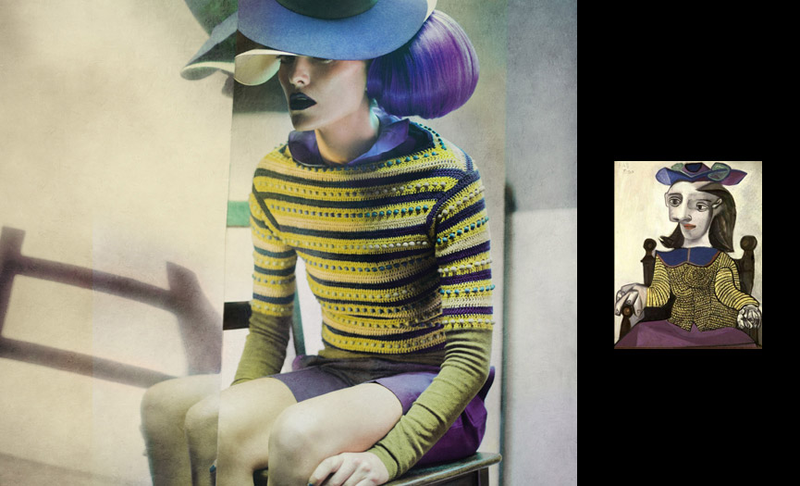 Illustration for article titled Real-life Picasso women are gorgeously grotesque
